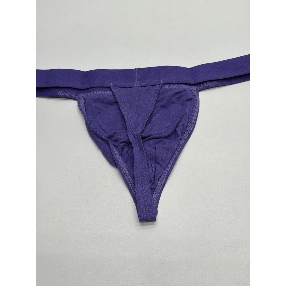 Todd Sanfield Essential Thong Purple Mens Underwear Tencel Modal ES1770 Size M